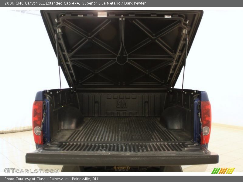 Superior Blue Metallic / Dark Pewter 2006 GMC Canyon SLE Extended Cab 4x4