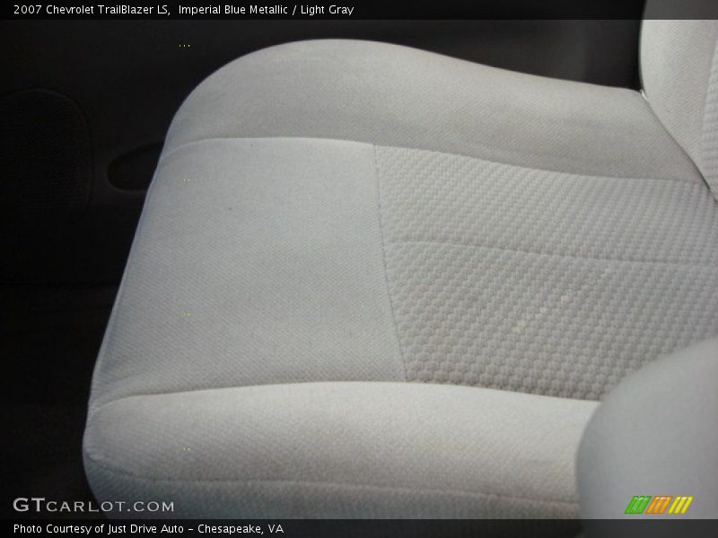 Imperial Blue Metallic / Light Gray 2007 Chevrolet TrailBlazer LS
