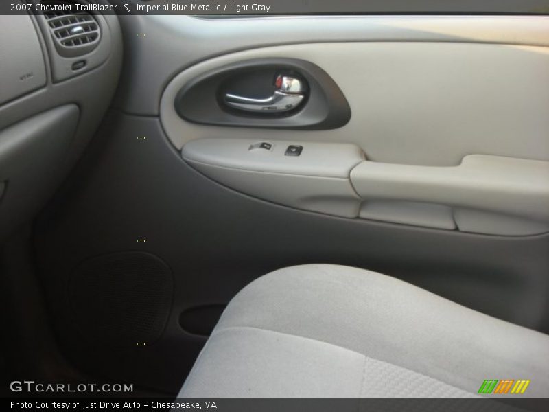 Imperial Blue Metallic / Light Gray 2007 Chevrolet TrailBlazer LS