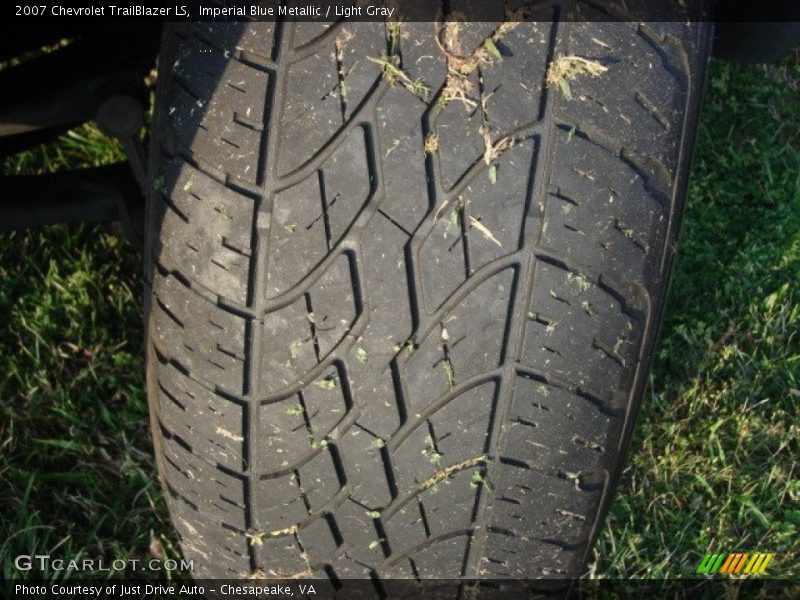 Imperial Blue Metallic / Light Gray 2007 Chevrolet TrailBlazer LS