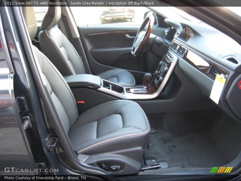  2012 S80 T6 AWD Inscription Inscription Off Black/Black Interior