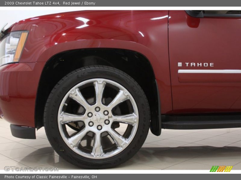 Red Jewel / Ebony 2009 Chevrolet Tahoe LTZ 4x4
