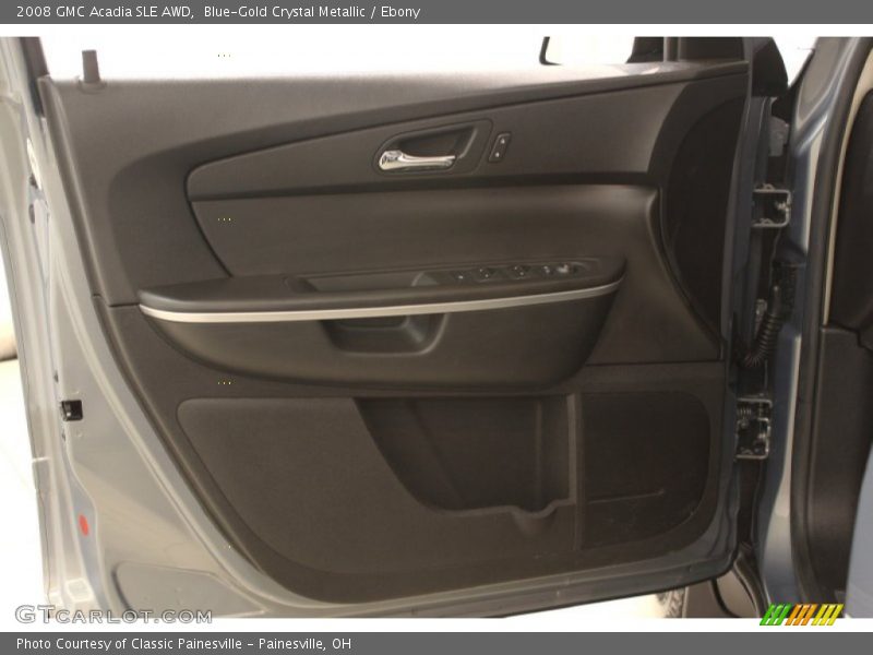 Blue-Gold Crystal Metallic / Ebony 2008 GMC Acadia SLE AWD