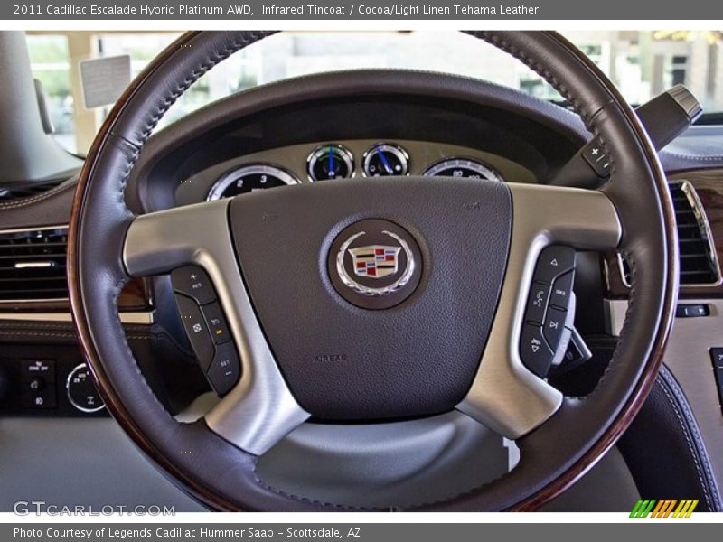  2011 Escalade Hybrid Platinum AWD Steering Wheel