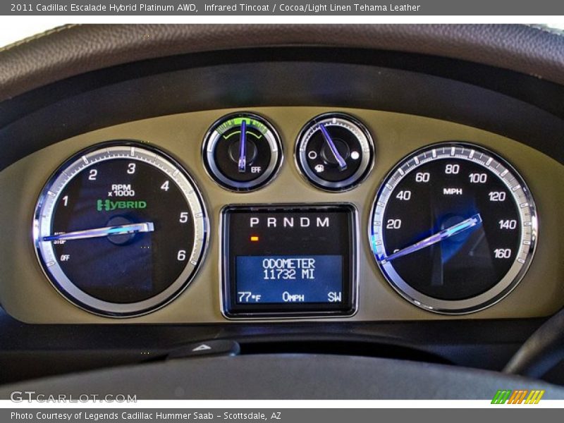  2011 Escalade Hybrid Platinum AWD Hybrid Platinum AWD Gauges