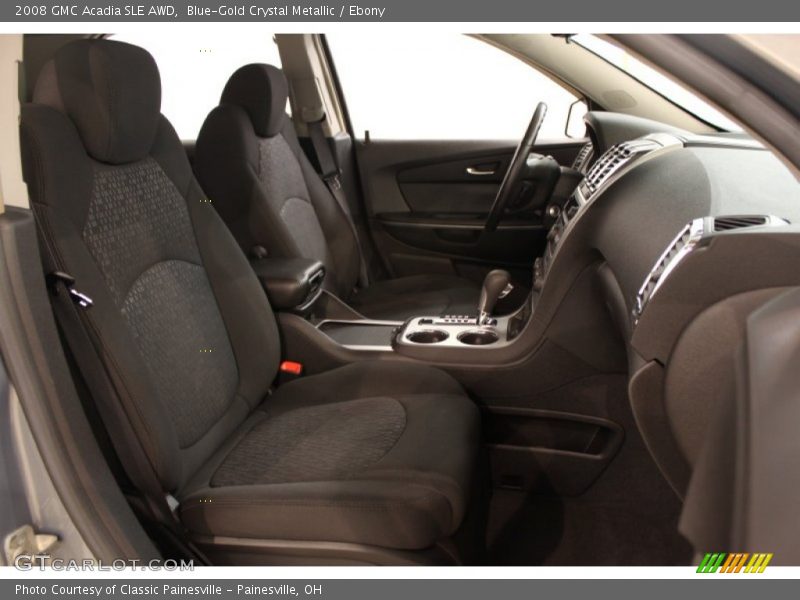 Blue-Gold Crystal Metallic / Ebony 2008 GMC Acadia SLE AWD