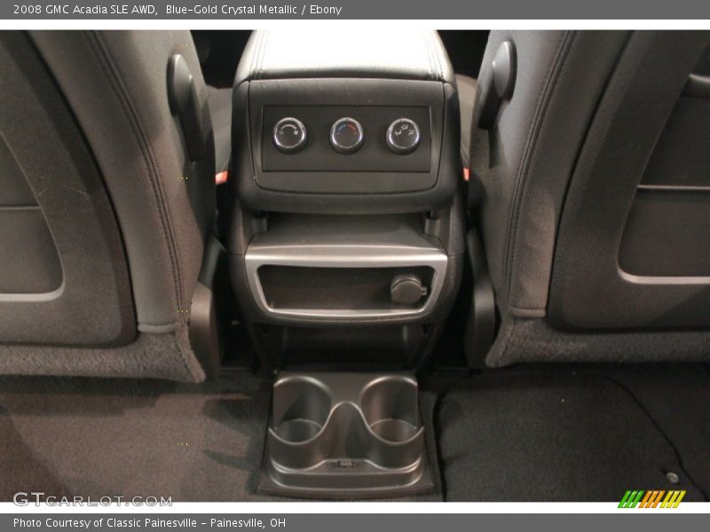 Blue-Gold Crystal Metallic / Ebony 2008 GMC Acadia SLE AWD