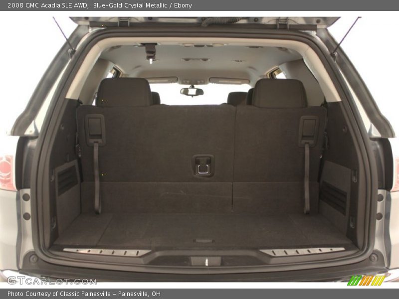 Blue-Gold Crystal Metallic / Ebony 2008 GMC Acadia SLE AWD