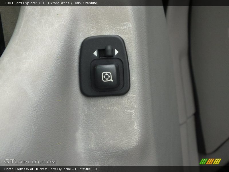 Oxford White / Dark Graphite 2001 Ford Explorer XLT