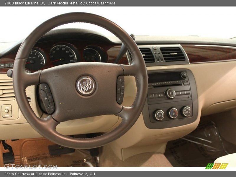 Dark Mocha Metallic / Cocoa/Cashmere 2008 Buick Lucerne CX