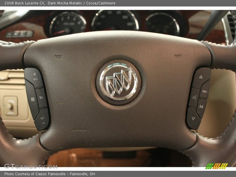 Dark Mocha Metallic / Cocoa/Cashmere 2008 Buick Lucerne CX
