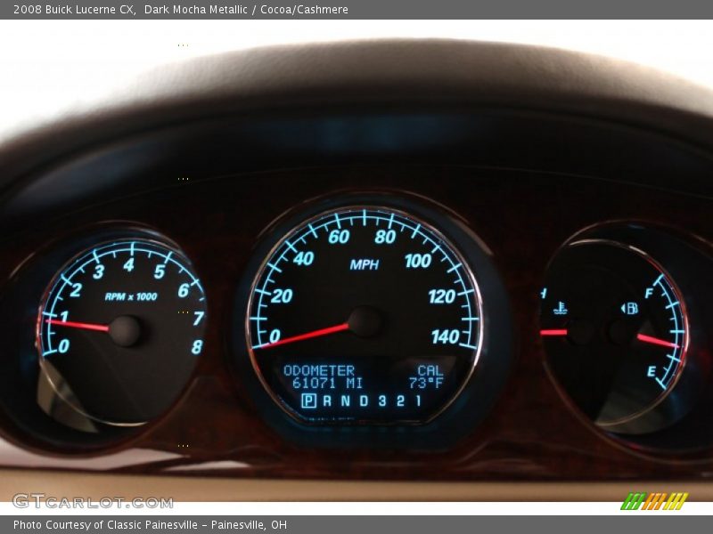 Dark Mocha Metallic / Cocoa/Cashmere 2008 Buick Lucerne CX