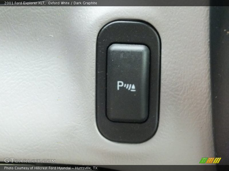 Oxford White / Dark Graphite 2001 Ford Explorer XLT