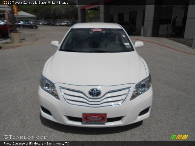 Super White / Bisque 2010 Toyota Camry LE