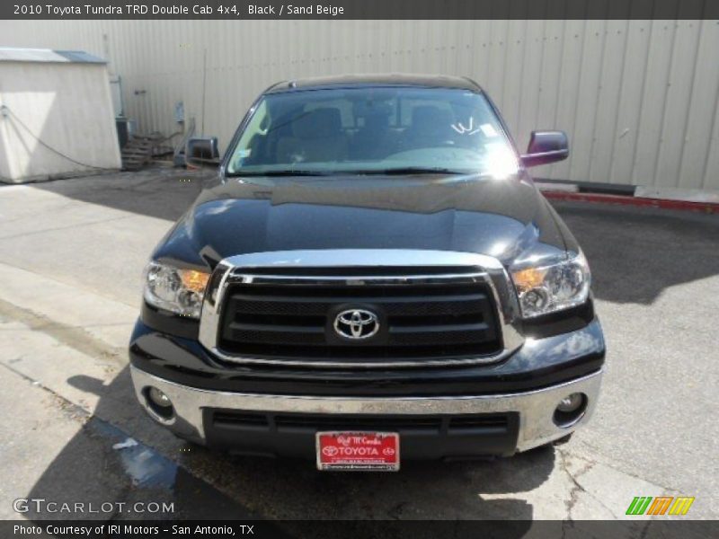 Black / Sand Beige 2010 Toyota Tundra TRD Double Cab 4x4