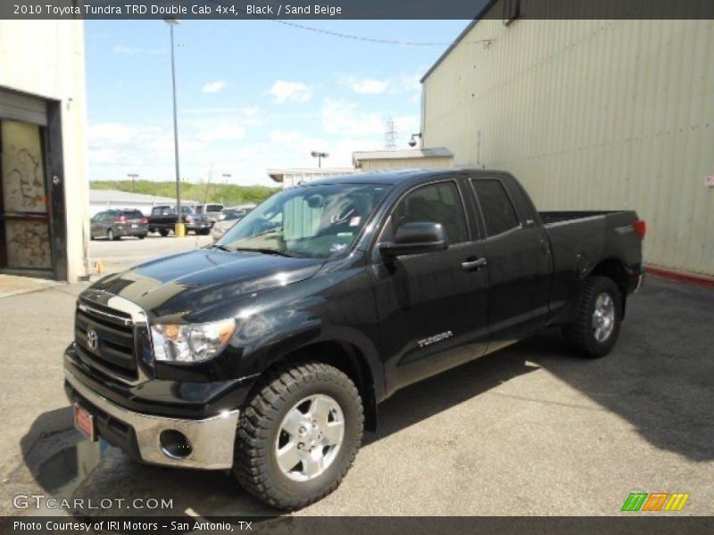 Black / Sand Beige 2010 Toyota Tundra TRD Double Cab 4x4