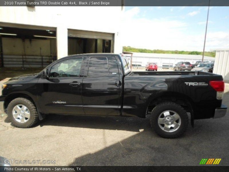 Black / Sand Beige 2010 Toyota Tundra TRD Double Cab 4x4