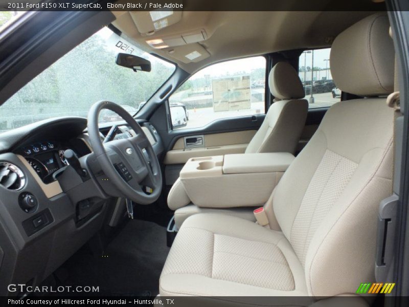 Front Seat of 2011 F150 XLT SuperCab