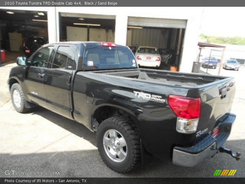 Black / Sand Beige 2010 Toyota Tundra TRD Double Cab 4x4