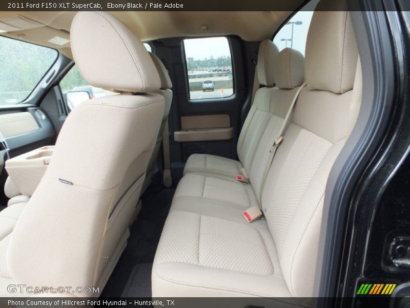 Rear Seat of 2011 F150 XLT SuperCab