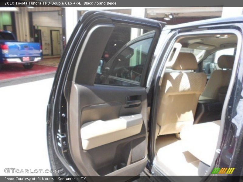 Black / Sand Beige 2010 Toyota Tundra TRD Double Cab 4x4