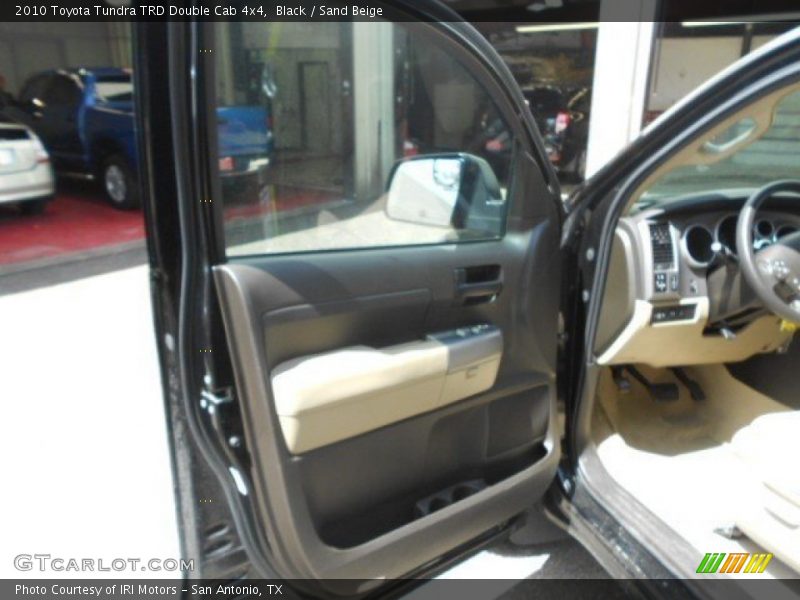 Black / Sand Beige 2010 Toyota Tundra TRD Double Cab 4x4