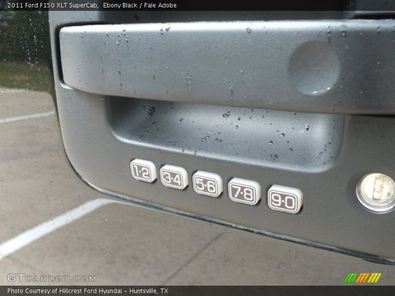 Ebony Black / Pale Adobe 2011 Ford F150 XLT SuperCab
