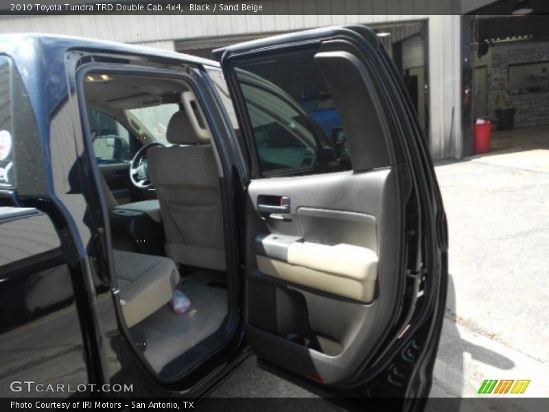 Black / Sand Beige 2010 Toyota Tundra TRD Double Cab 4x4