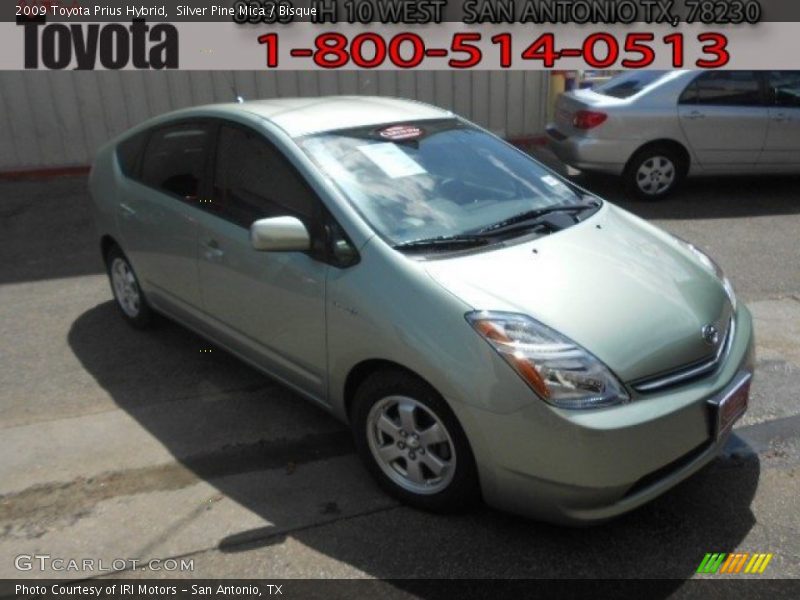 Silver Pine Mica / Bisque 2009 Toyota Prius Hybrid