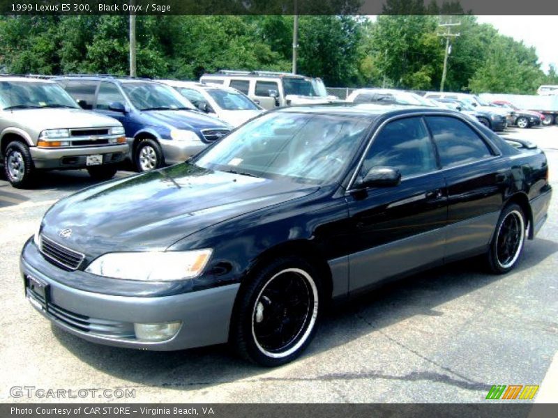 Black Onyx / Sage 1999 Lexus ES 300