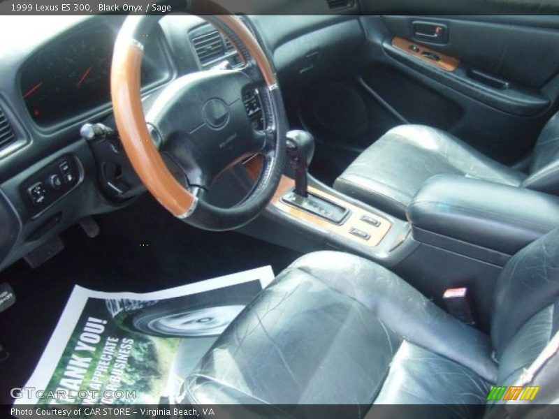 Black Onyx / Sage 1999 Lexus ES 300