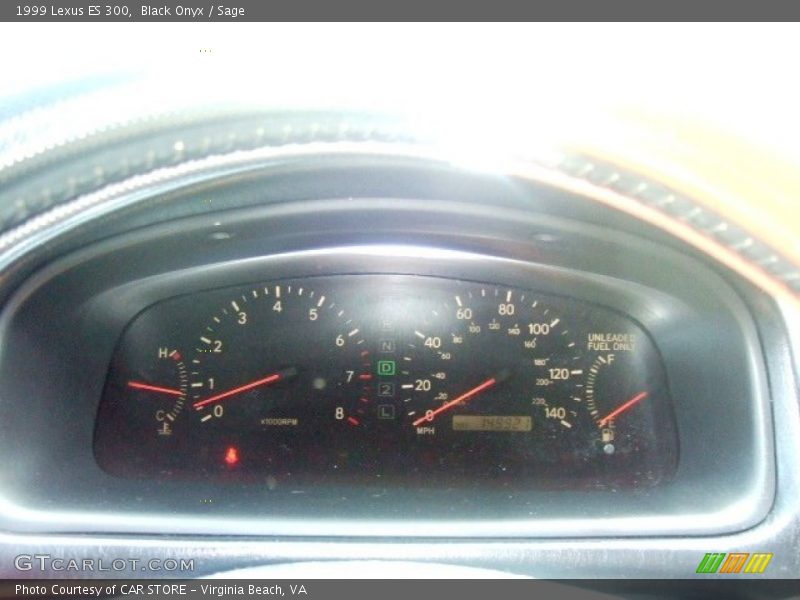 Black Onyx / Sage 1999 Lexus ES 300