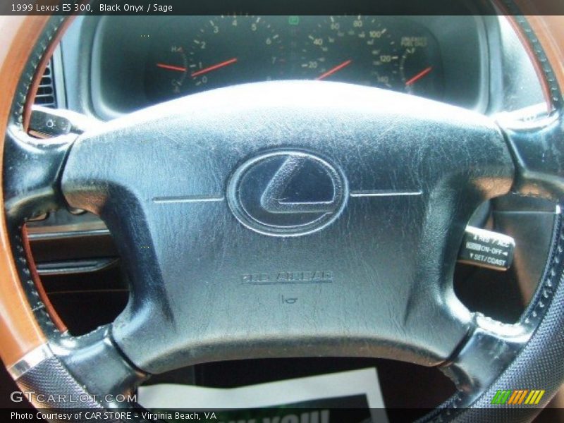 Black Onyx / Sage 1999 Lexus ES 300