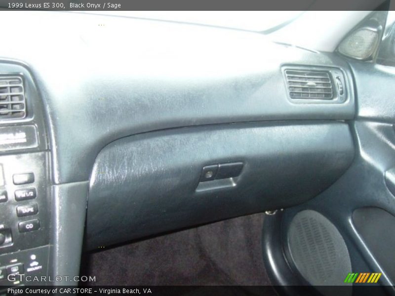 Black Onyx / Sage 1999 Lexus ES 300