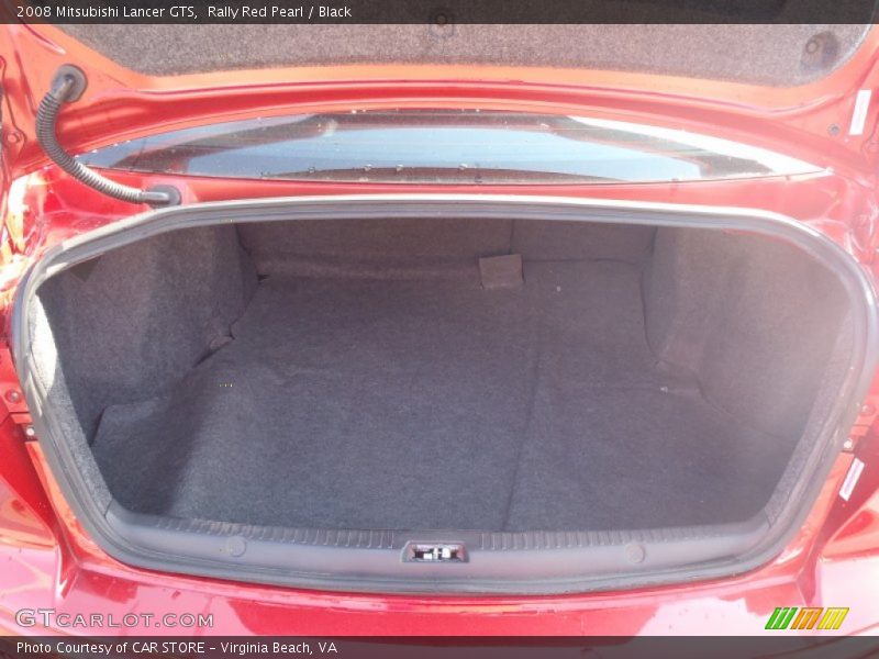 Rally Red Pearl / Black 2008 Mitsubishi Lancer GTS