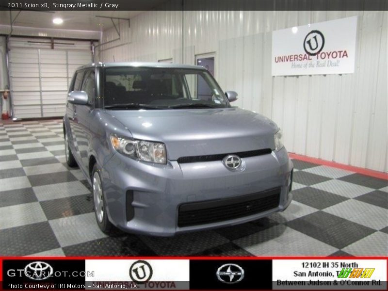 Stingray Metallic / Gray 2011 Scion xB