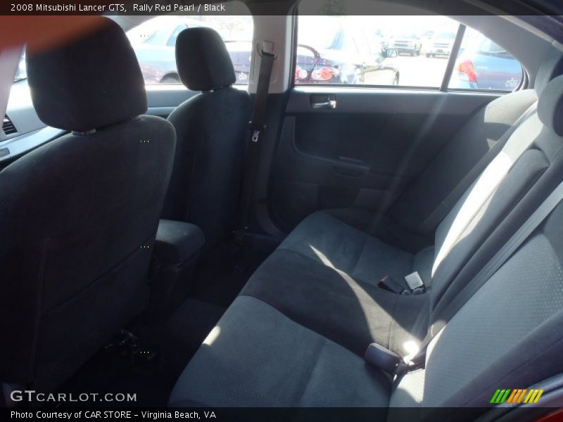 Rally Red Pearl / Black 2008 Mitsubishi Lancer GTS