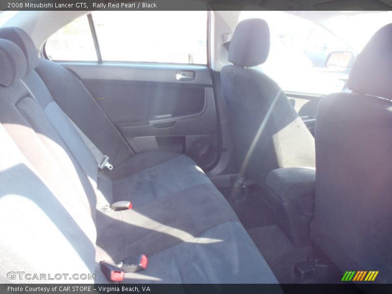 Rally Red Pearl / Black 2008 Mitsubishi Lancer GTS