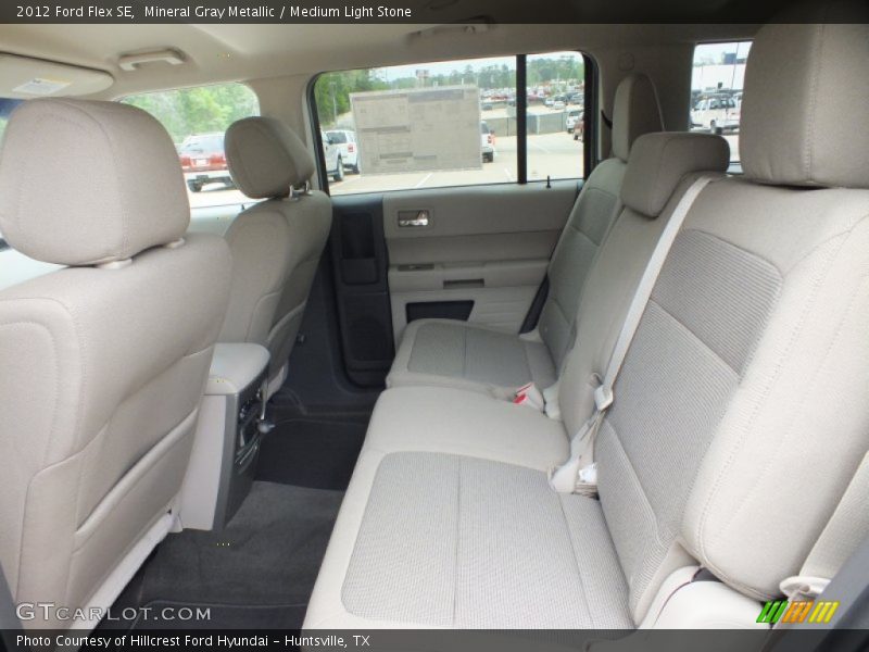 Mineral Gray Metallic / Medium Light Stone 2012 Ford Flex SE