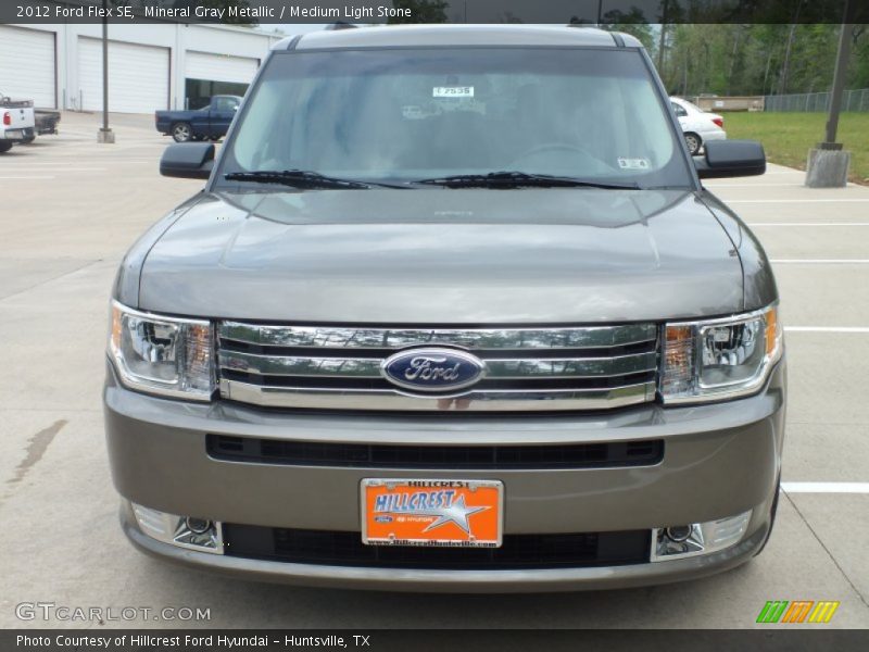 Mineral Gray Metallic / Medium Light Stone 2012 Ford Flex SE