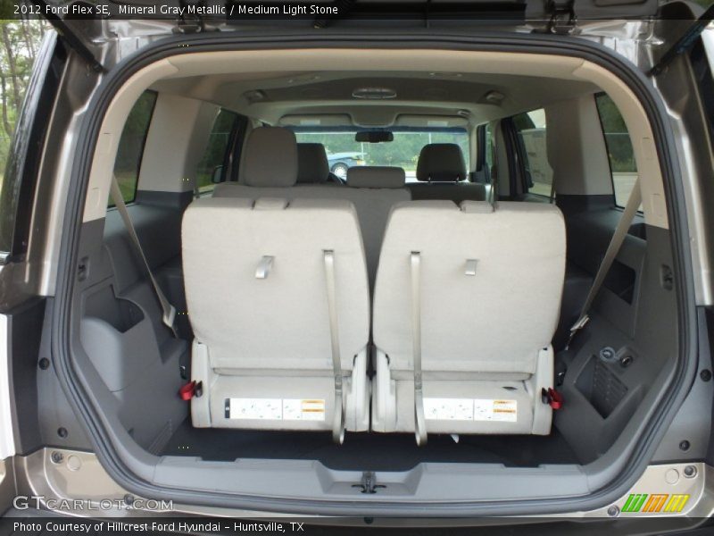 Mineral Gray Metallic / Medium Light Stone 2012 Ford Flex SE