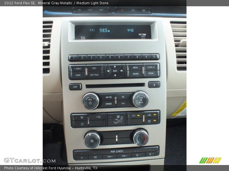 Mineral Gray Metallic / Medium Light Stone 2012 Ford Flex SE