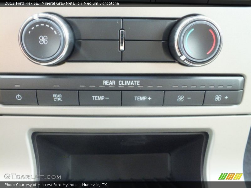 Mineral Gray Metallic / Medium Light Stone 2012 Ford Flex SE