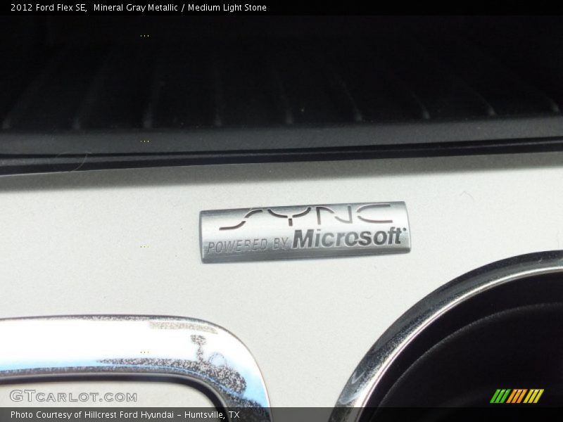Mineral Gray Metallic / Medium Light Stone 2012 Ford Flex SE
