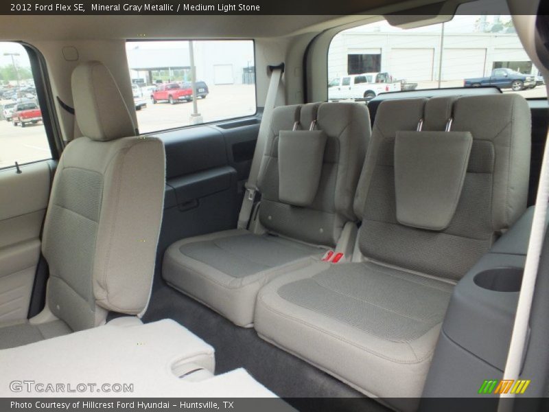 Mineral Gray Metallic / Medium Light Stone 2012 Ford Flex SE