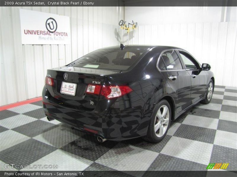 Crystal Black Pearl / Ebony 2009 Acura TSX Sedan