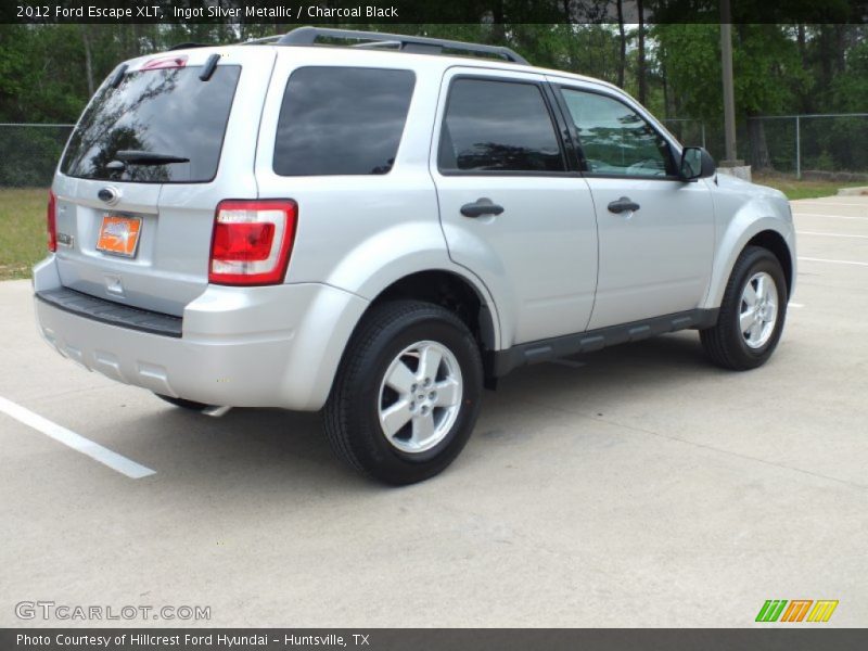 Ingot Silver Metallic / Charcoal Black 2012 Ford Escape XLT