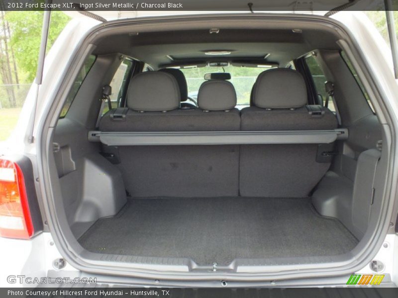 Ingot Silver Metallic / Charcoal Black 2012 Ford Escape XLT