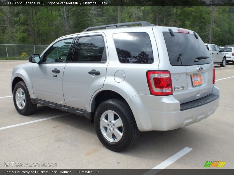Ingot Silver Metallic / Charcoal Black 2012 Ford Escape XLT