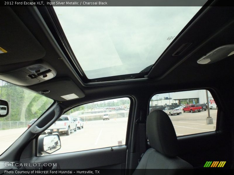 Ingot Silver Metallic / Charcoal Black 2012 Ford Escape XLT
